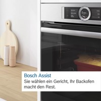 Bild von Bosch CMG676BB1 Serie 8 Einbau-Kompaktbackofen mit Mikrowellenfunktion 60 x 45 cm Schwarz