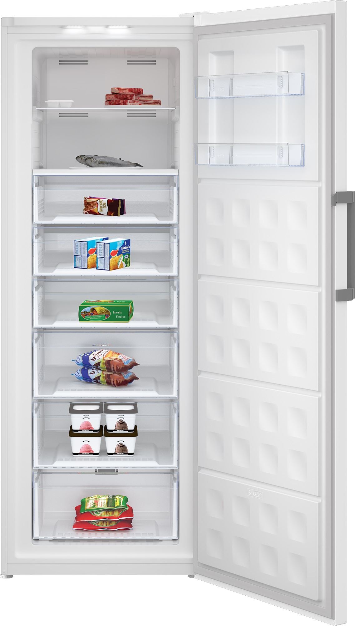 Bild von Beko RFNE448E45WCH Gefrierschrank NoFrost 404l weiss