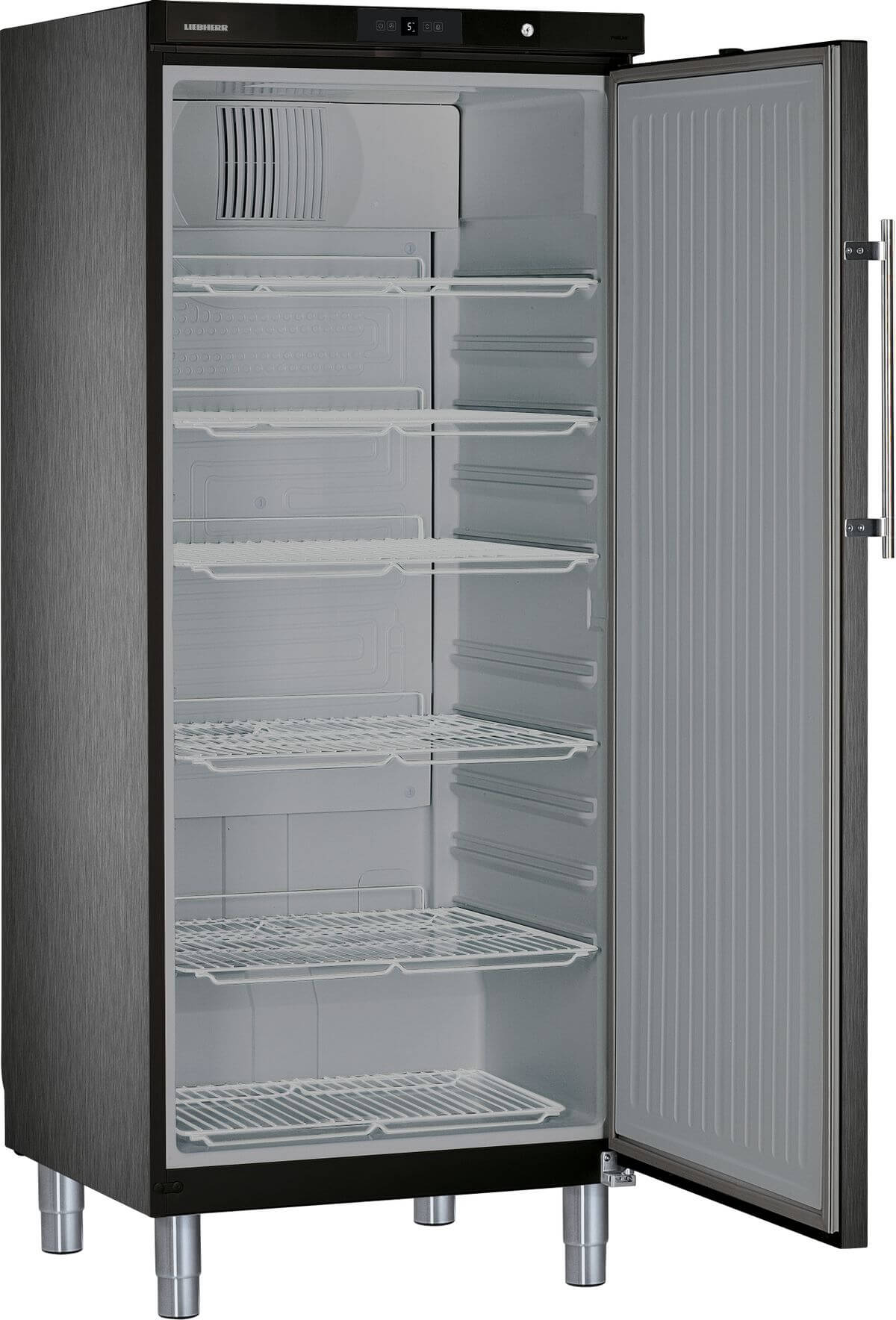 Bild von Liebherr GKV 5760-22 Gastrokühlschrank Umluft Black Steel
