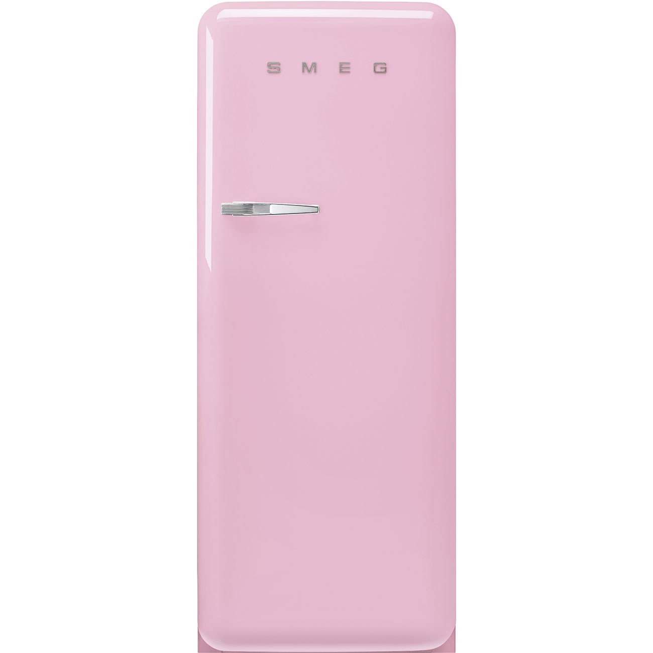 Bild von Smeg FAB28RPK5 Kühlschrank 50's RETRO STYLE CADILLAC PINK freistehend Rechts