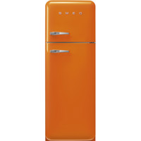 Bild von Smeg FAB30ROR5 Kühlschrank 50's RETRO STYLE ORANGE freistehend Rechts