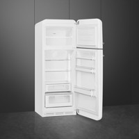 Bild von Smeg FAB30RWH5 Kühlschrank 50's RETRO STYLE WEISS freistehend Rechts