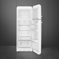 Bild von Smeg FAB30RWH5 Kühlschrank 50's RETRO STYLE WEISS freistehend Rechts