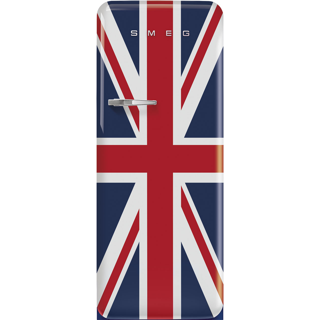 Bild von Smeg FAB28RDUJ5 Kühlschrank 50's RETRO STYLE UNION JACK freistehend Rechts