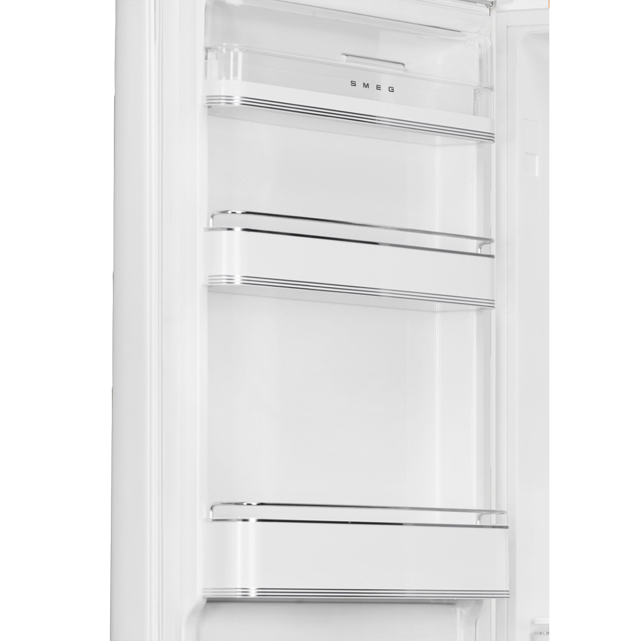 Smeg FAB32LWH5 Kühlschrank 50\'s Kühl-/Gefrierkombination RETRO STYLE WEISS  No Frost freistehend Links, 8017709298104-Silvertech GmbH