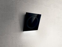 Bild von Elica OM AIR BL/F/75 Wandhaube Umluft Schwarzes Glas, 75 cm