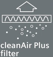 Bild von Siemens LZ22CXC56 Clean Air Plus Umluftset extern