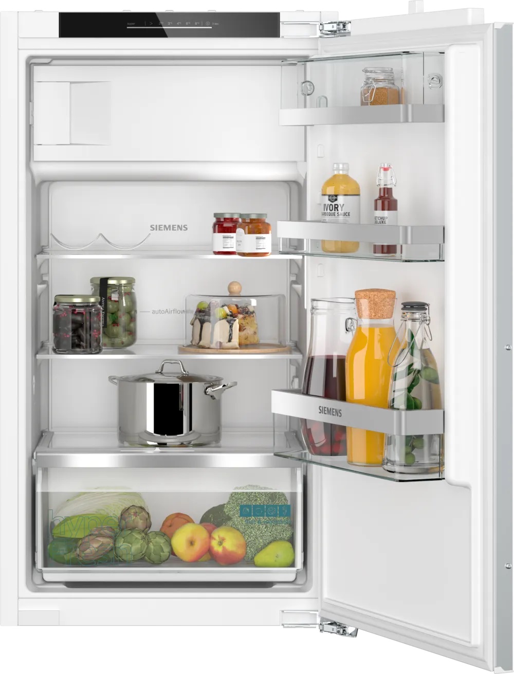 Bild von Siemens KI32LADD1 iQ500 Einbau-Kühlschrank mit Gefrierfach 102.5 x 56 cm Flachscharnier mit Softeinzug