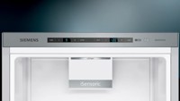 Bild von Siemens KG39EAICA iQ500 Freistehende Kühl/Gefrier-Kombination mit Gefrierbereich unten 201 x 60 cm Edelstahl-antifingerprint