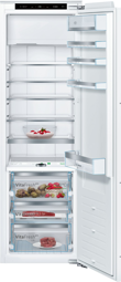 Bild von Bosch KIF82PFE0 Serie 8, Einbau-Kühlschrank mit Gefrierfach, 177.5 x 56 cm, Flachscharnier, rechts