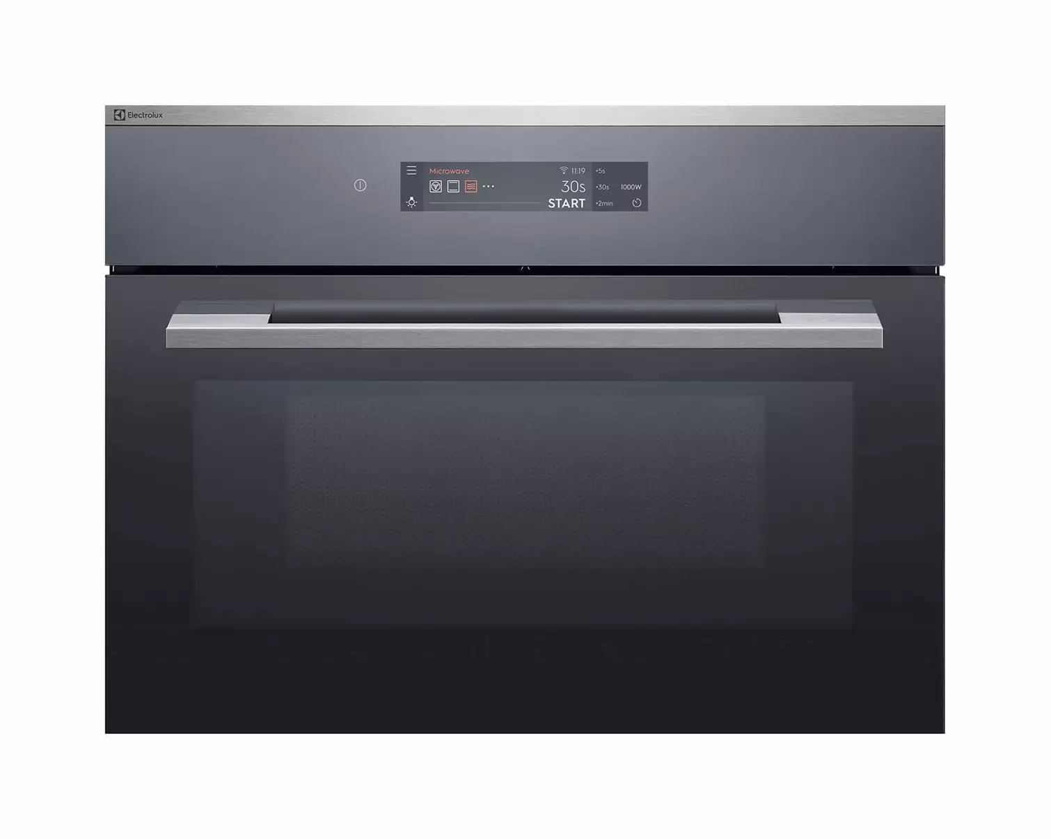 Bild von ELECTROLUX EB4SL90KCN Einbau-Mikrowelle EURO Multifunktions-Ofen Chrom, 944066966