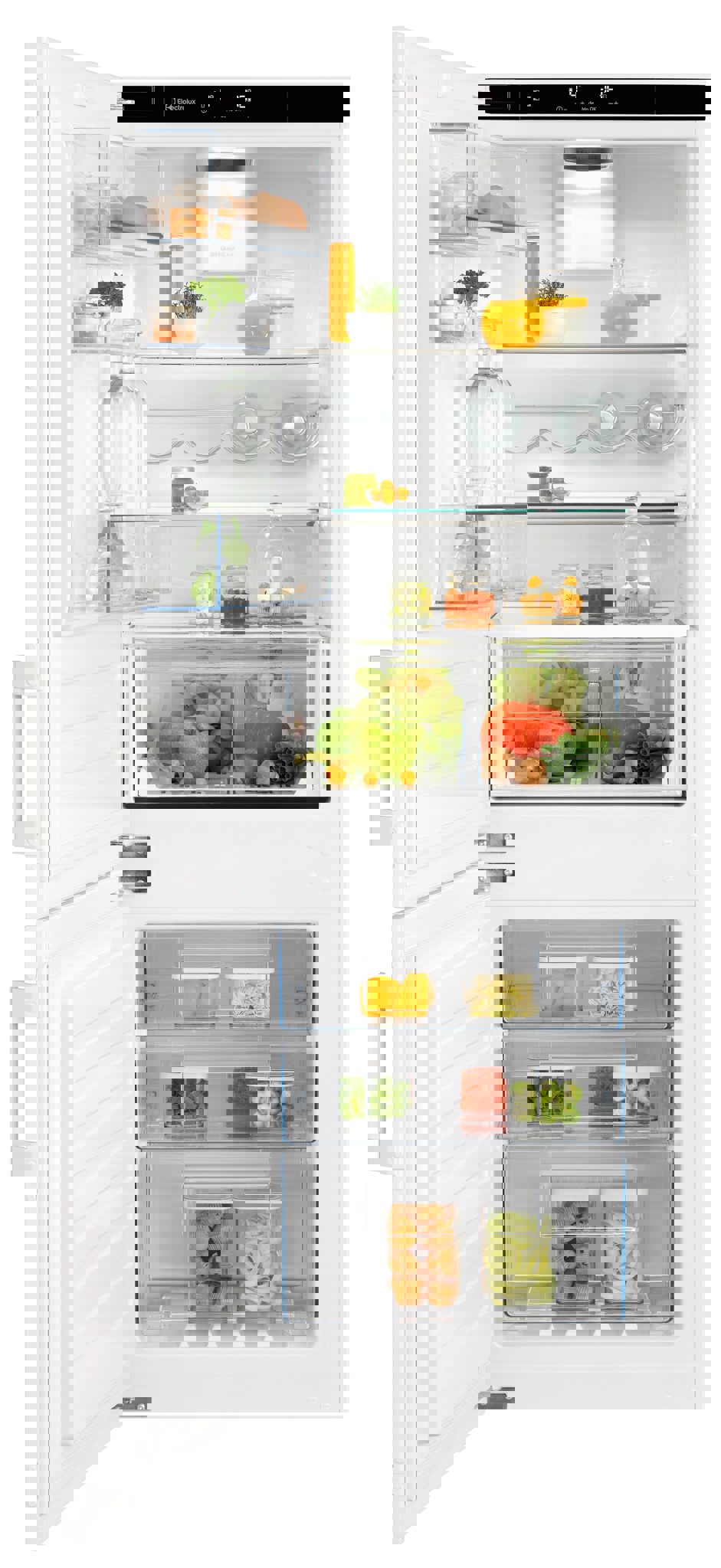Bild von ELECTROLUX EK278BNLWE, Kühl- /Gefrierkombination, Dekorierbar, Links, 933034755