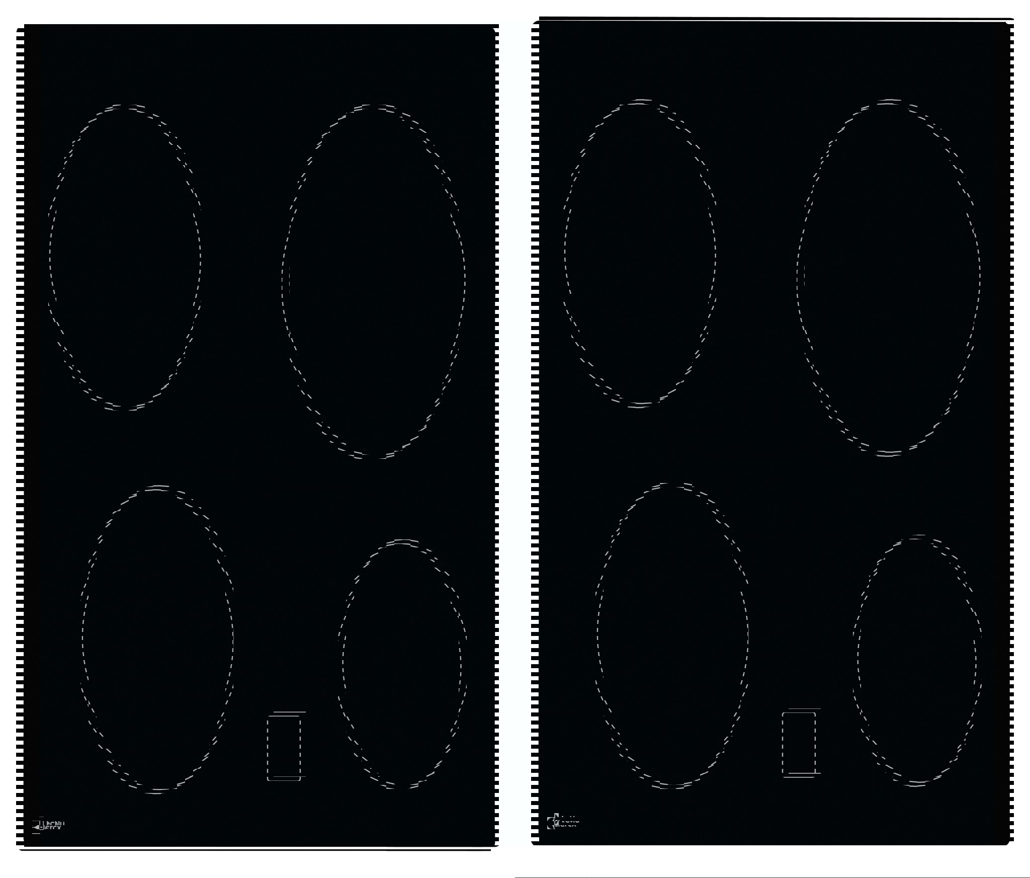 Bild von ELECTROLUX GK58VO, Glaskeramik-Kochfeld, Schwarz, 949599253