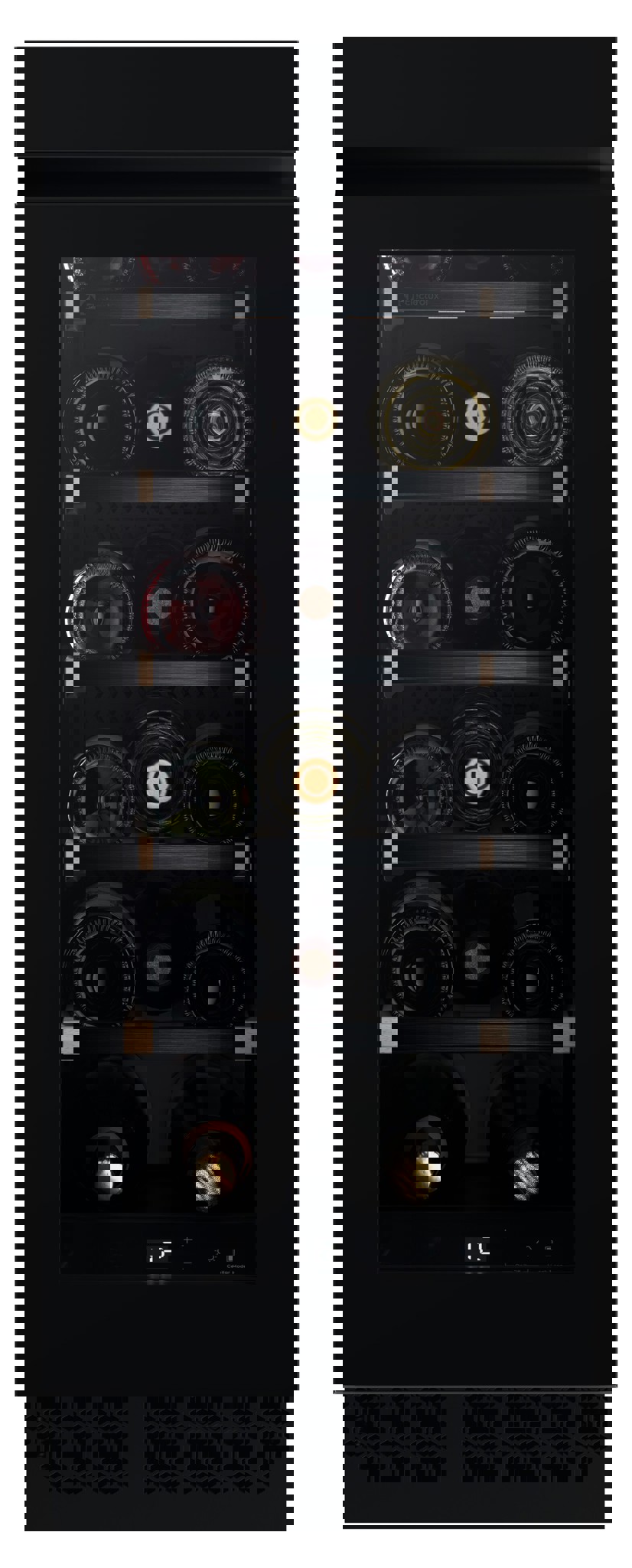 Bild von ELECTROLUX WKU30SSP, Weinkühlschrank, Einbau, Unten, Schwarz Spiegel, 923421258