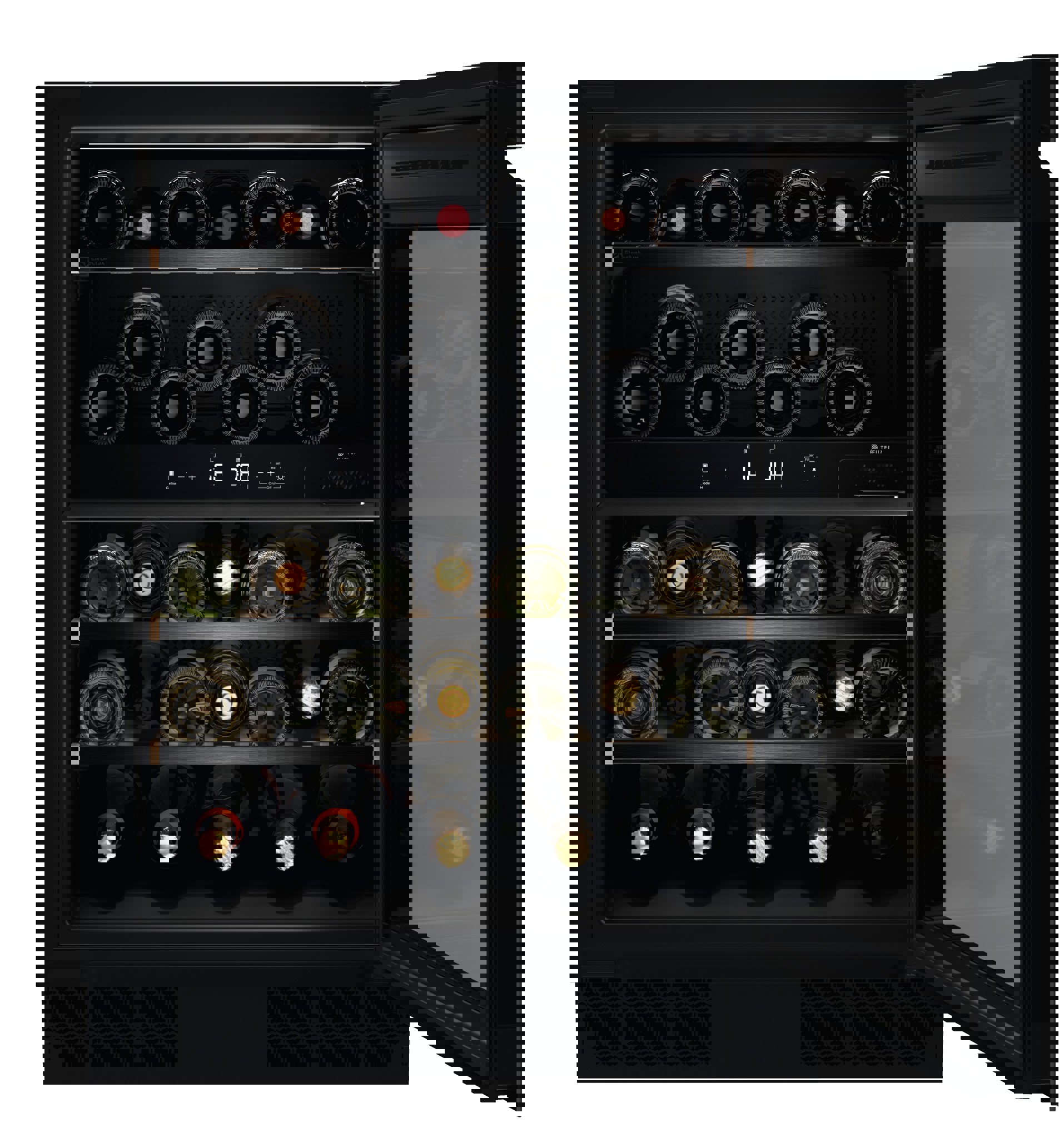 Bild von ELECTROLUX WKU60DSP, Weinkühlschrank, Einbau, Unten, Schwarz Spiegel, 923421510