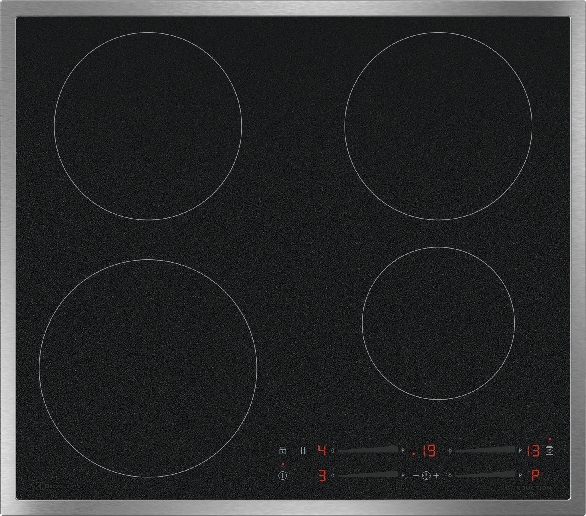 Bild von ELECTROLUX GK58TSISCN, Induktions-Kochfeld, SenseBoil™, Schwarz, 949599484