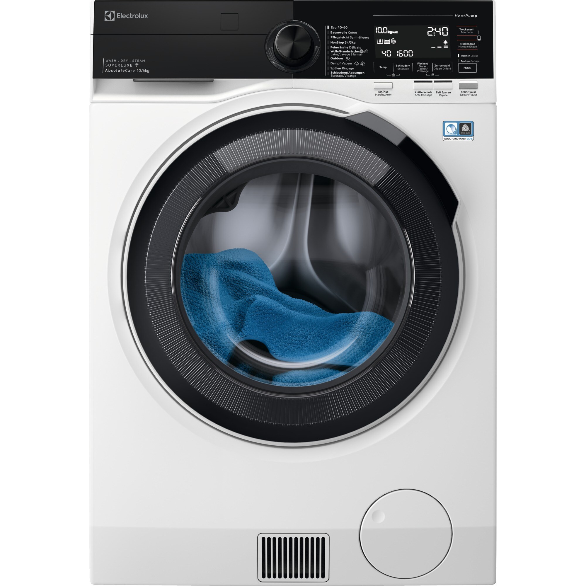 Bild von ELECTROLUX WTSL6IE501 Wärmepumpen Waschtrockner Frontlader 1600 U/min, 914610733