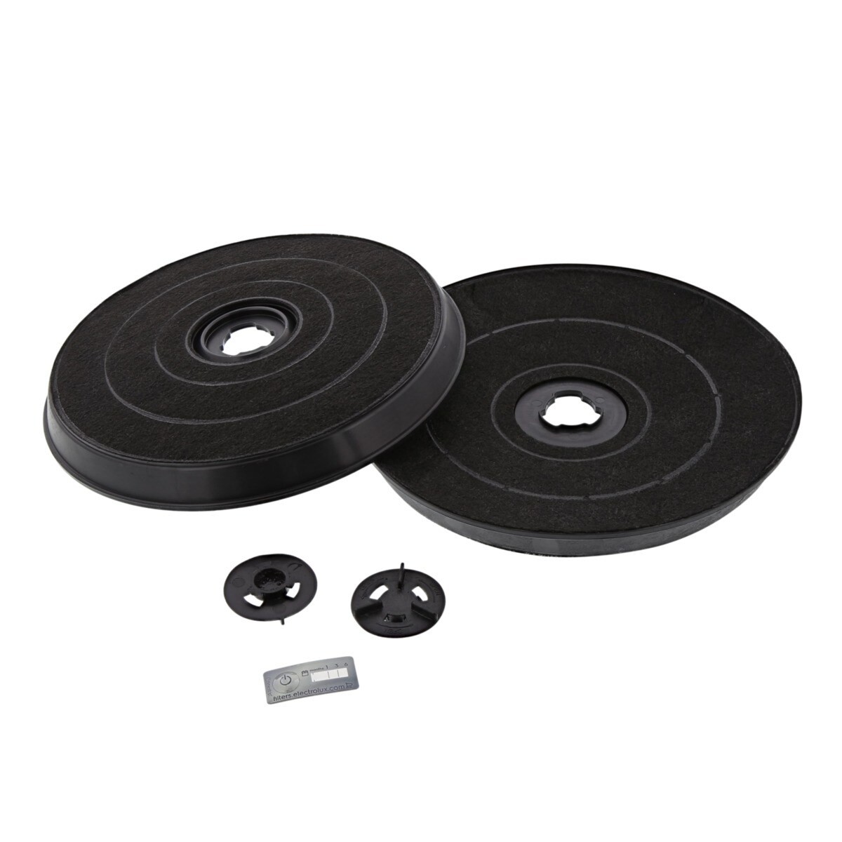 Bild von ELECTROLUX MCFE27ST Standard-Aktivkohlefiltersatz (2 Filter) für Umluftbetrieb, 902986600