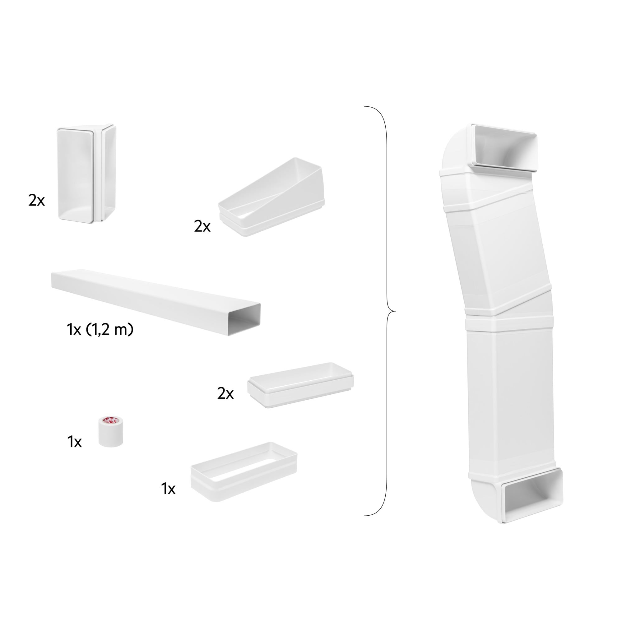 Bild von ELECTROLUX M2CKCF01C Verrohrungssatz, 902986614