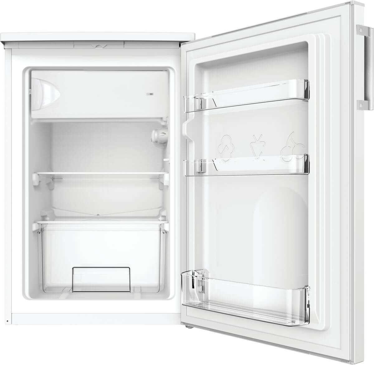 Bild von FORS FFR 55854 E Tischkühlschrank freistehend FORS Bandung rechts, wechselbar Weiss