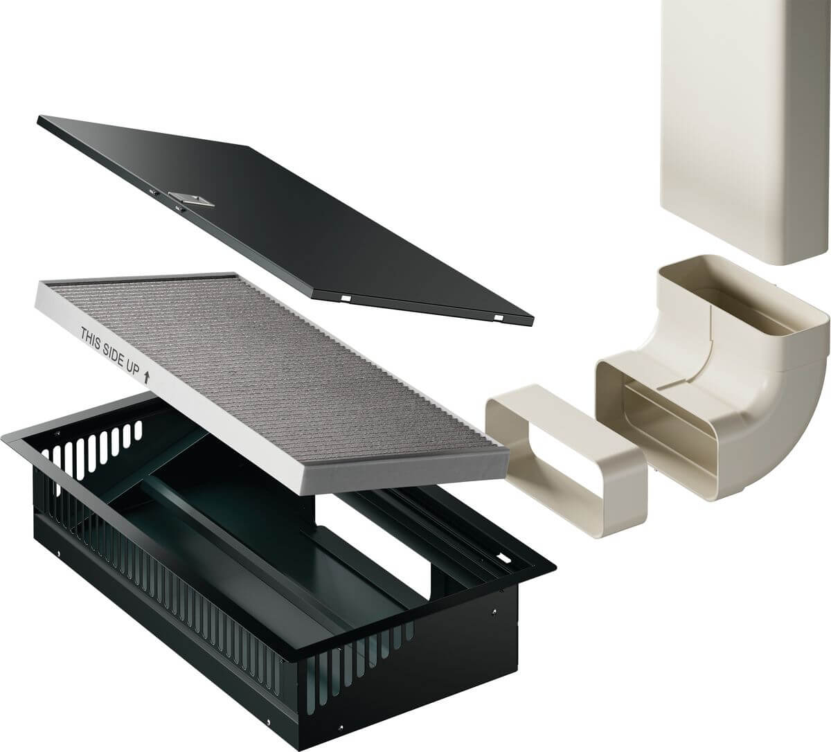 Bild von ASKO HR0016 Umluftkit für Muldenlüfter HIHD854GF, Naber komp.  
