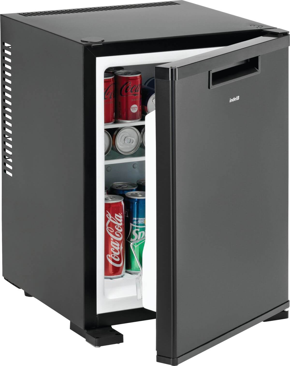 Bild von INDEL B BREEZE T40 Minibar Smart System Bandung links, wechselbar Anthrazit