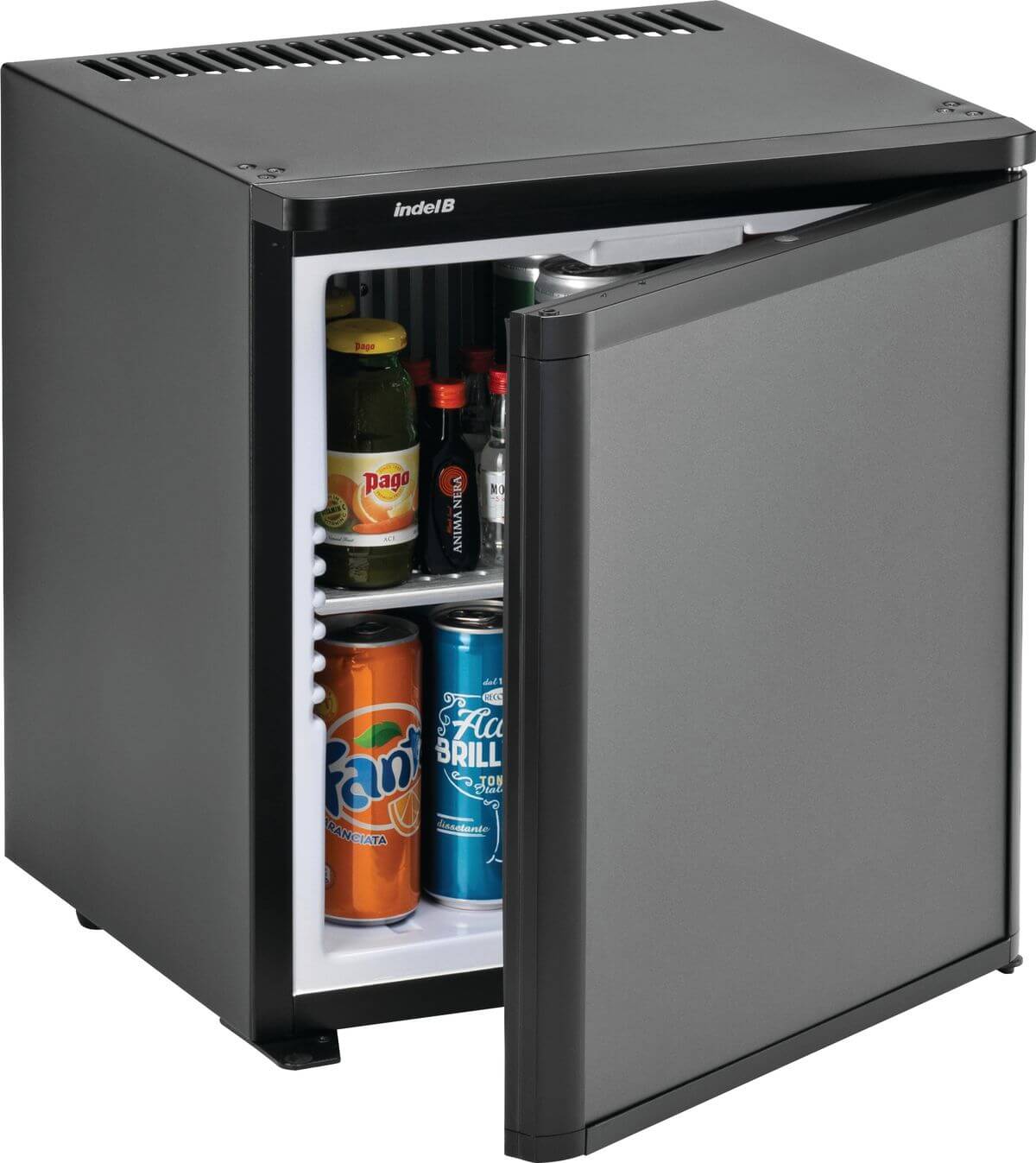 Bild von INDEL B Drink T 20 plus Minibar Bandung rechts, wechselbar Schwarz