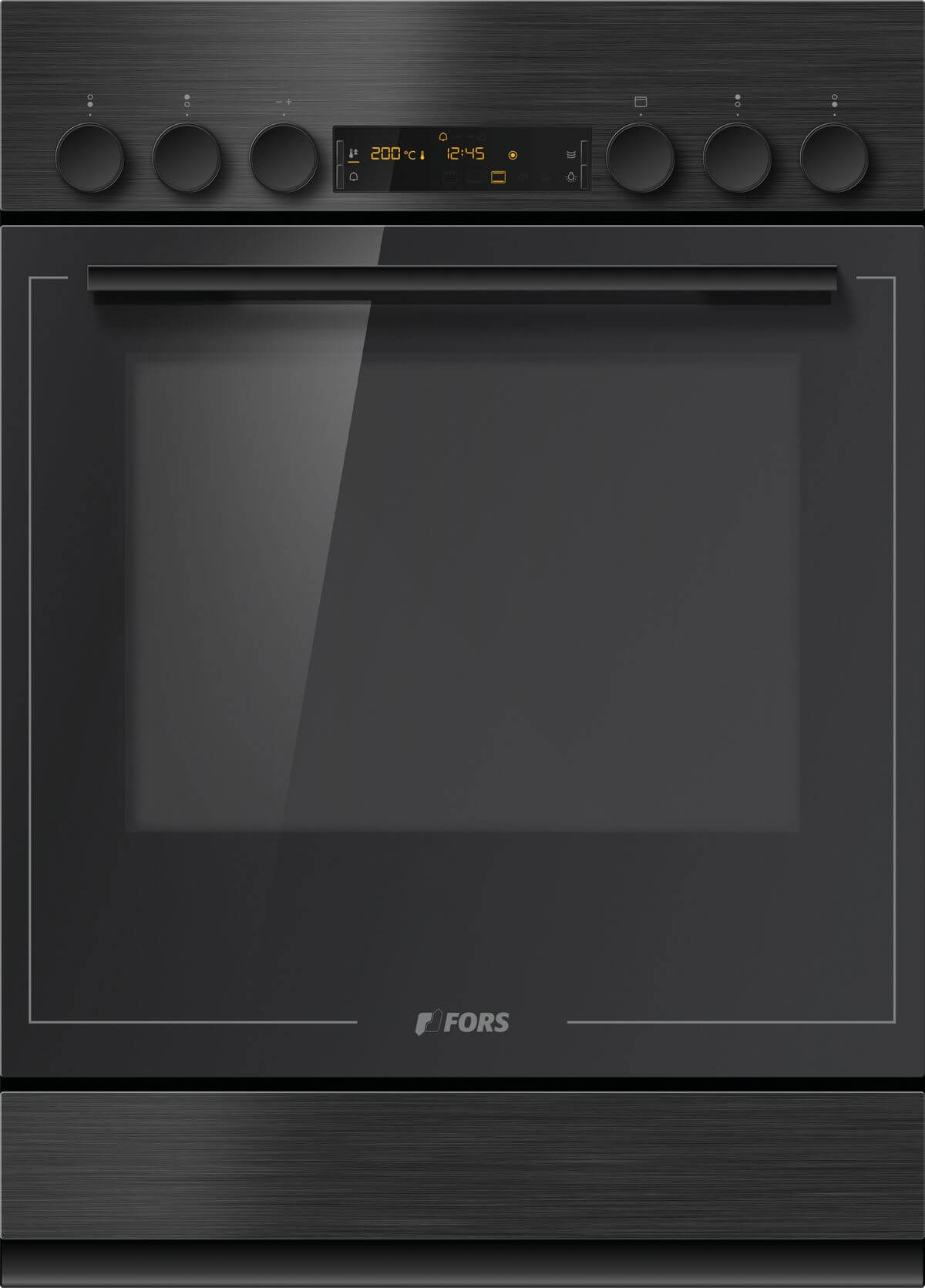 Bild von FORS C 554-1 N Kochherd 55 cm Schwarz