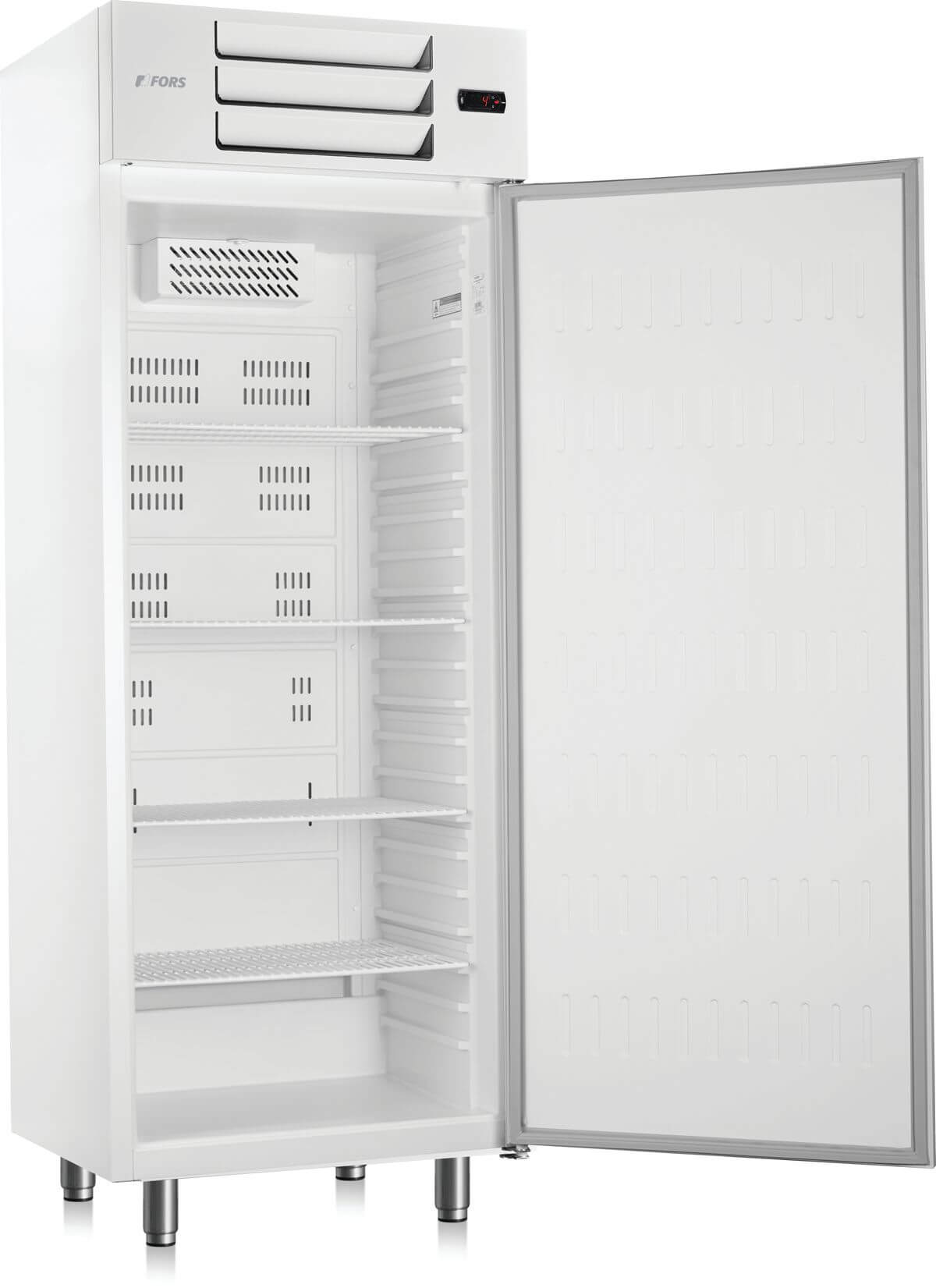 Bild von FORS CCV 500 W Bäckerei-Kühlschrank, Volltür, weiss, 600x400 Bandung rechts, wechselbar Weiss