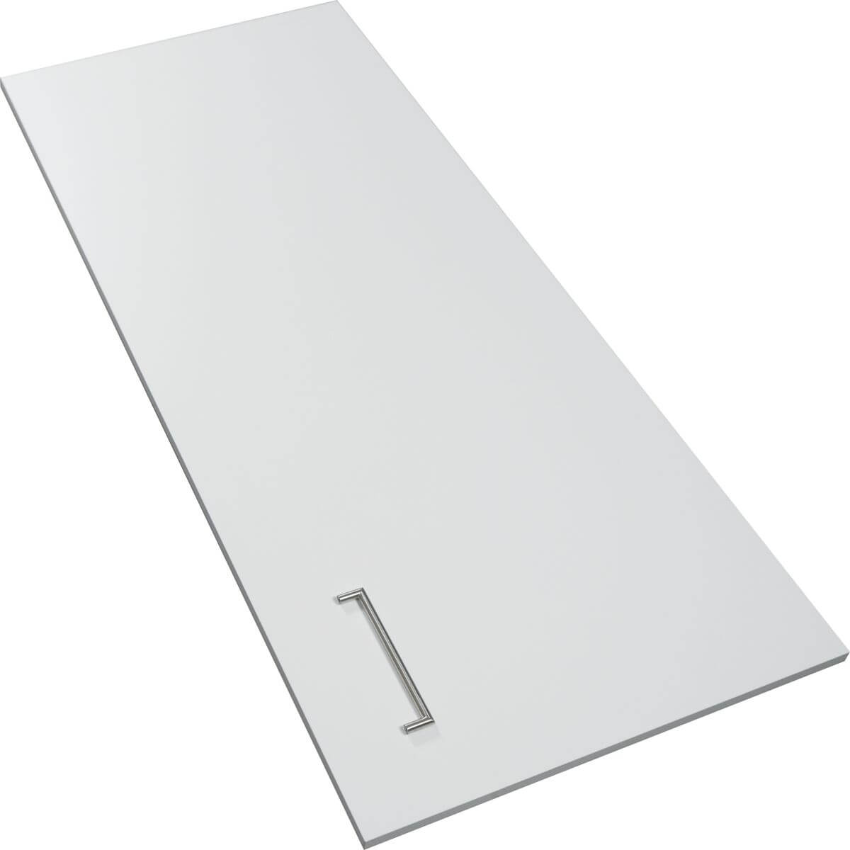 Bild von FORS WFR10-6W M 1 Tür-Holzfront weiss mit 1 Edelstahl-Türgriff 10/6  