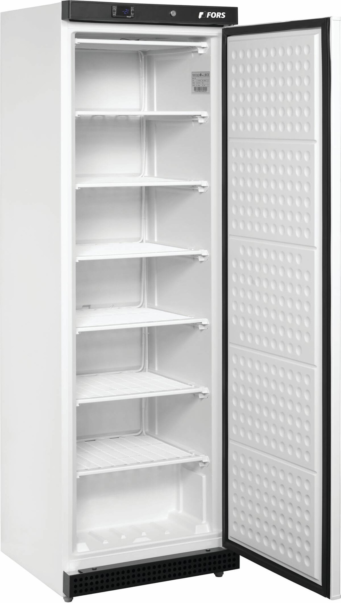 Bild von FORS UFS 4000 W Gewerbe-Gefrierschrank, Volltür, weiss Bandung rechts, wechselbar Weiss