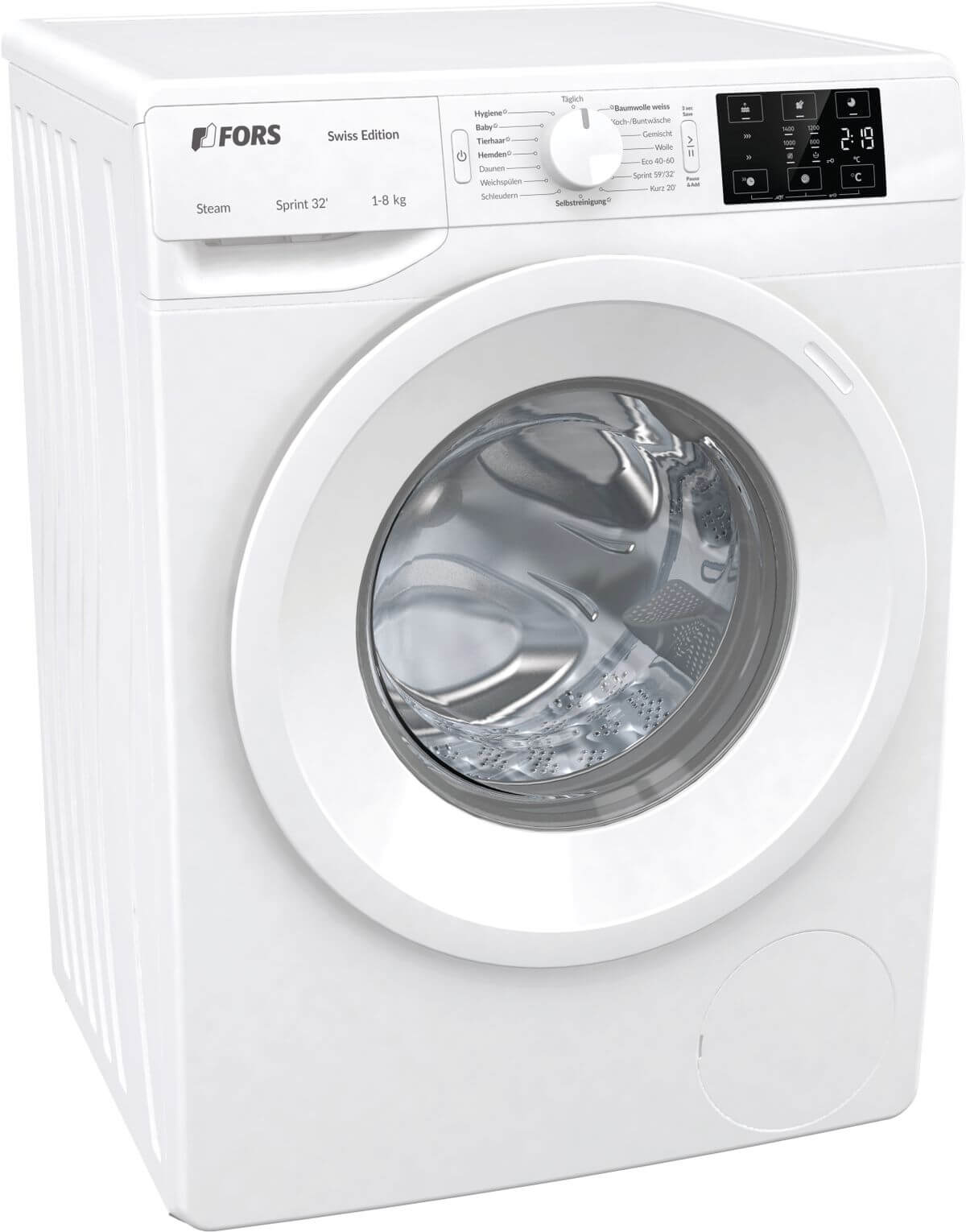 Bild von FORS ASW 84E Waschmaschine 8 kg Bandung links fest Weiss