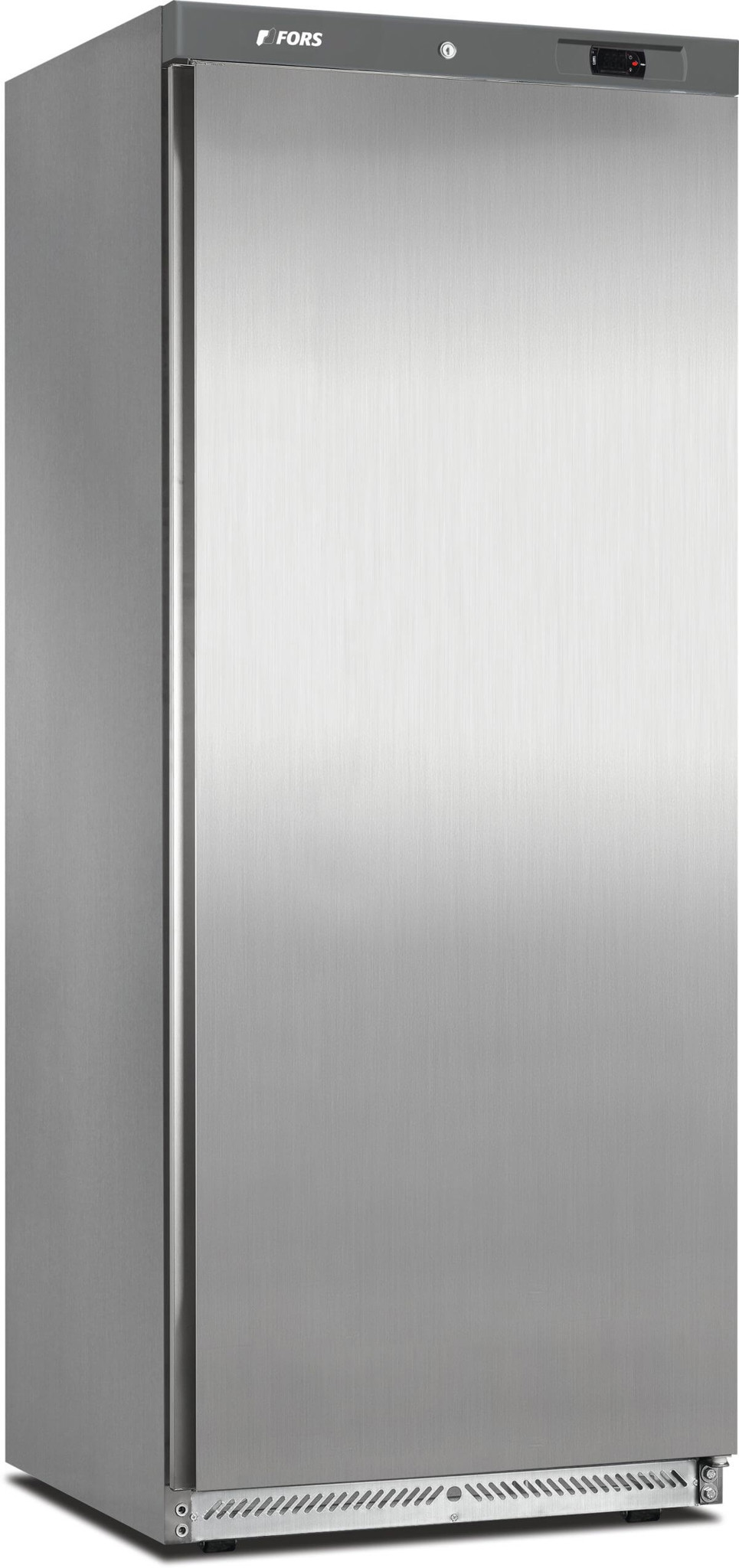 Bild von FORS GCV 600 ES Gastronomie-Kühlschrank, Volltür, GN 2/1 Bandung rechts, wechselbar Edelstahl