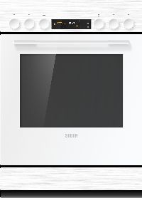 Bild von SIBIR 514063 EH TRITHERM 4 V400 Herd Weiss