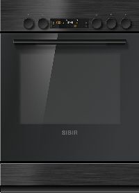 Bild von SIBIR 514064 EH TRITHERM 4 V400 Herd Schwarz