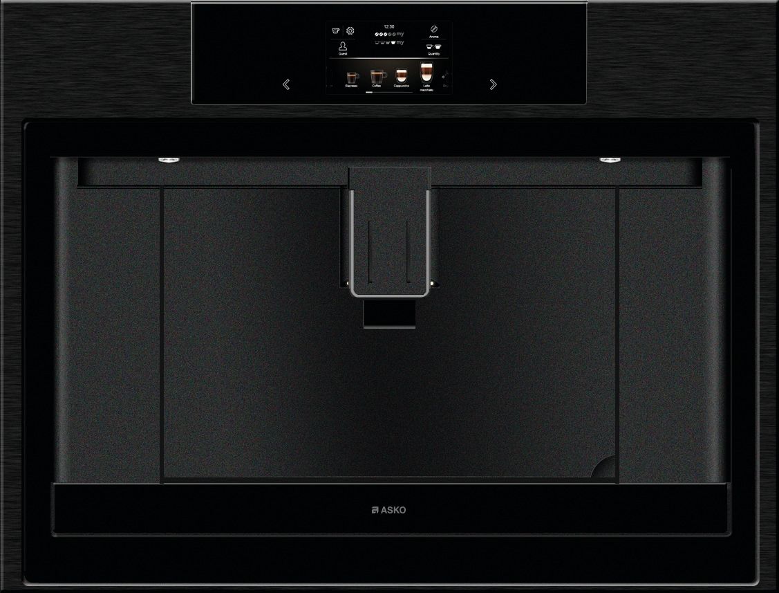 Bild von ASKO CM 8477 B Kaffeemaschine CRAFT schwarz gebürsteter Black Steel-Edelstahl