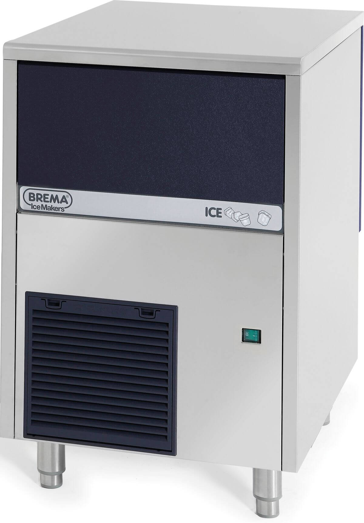 Bild von BREMA CB 416 A HC DP Eiswürfelautomat  Edelstahl