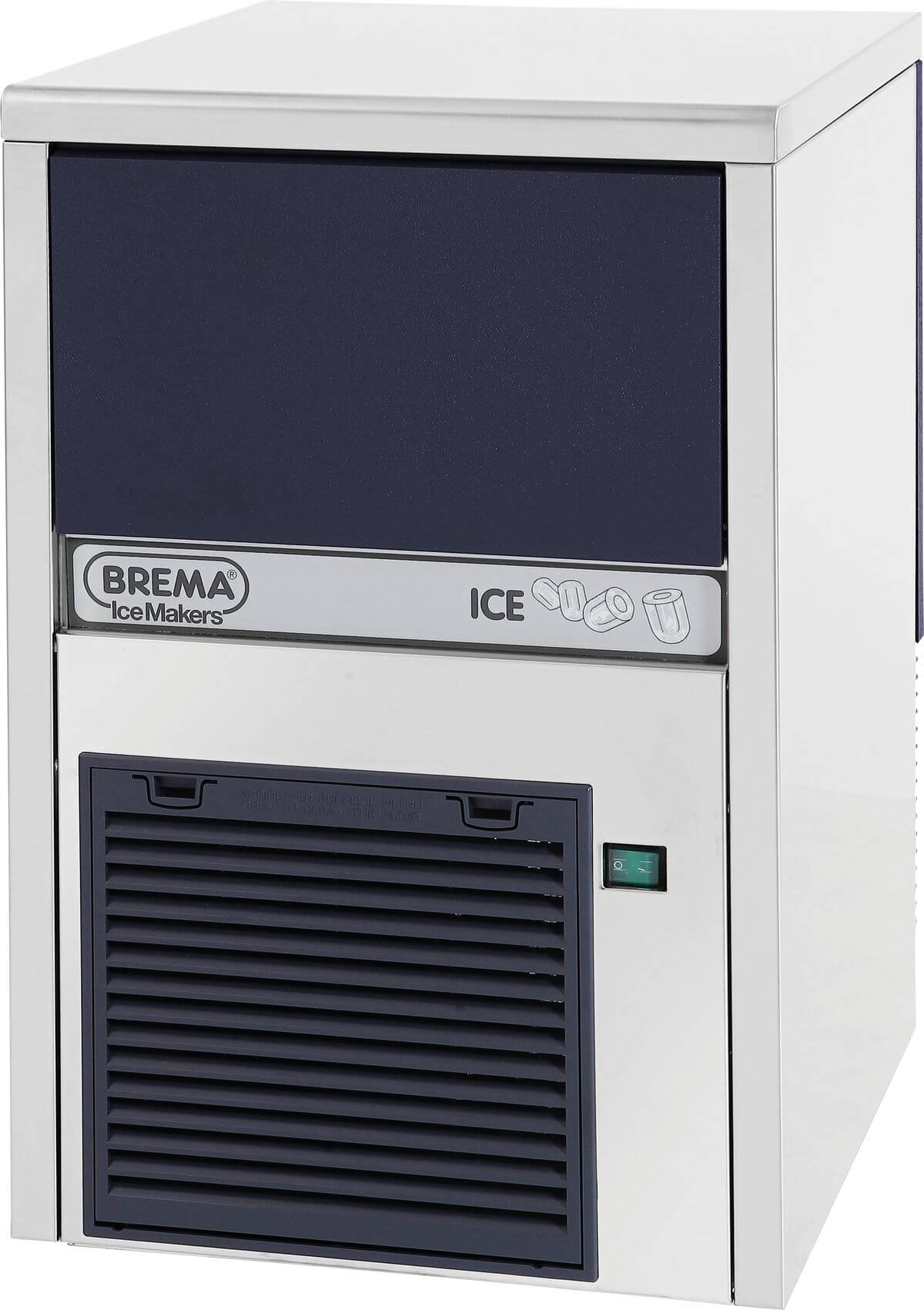 Bild von BREMA IMF 26 A HC Eiswürfelautomat  Edelstahl