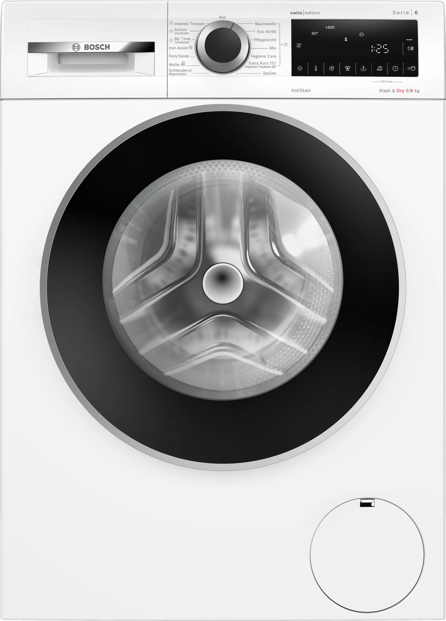 Bild von Bosch WNG24402CH Serie 6, Waschtrockner, 9/6 kg, 1400 U/min.