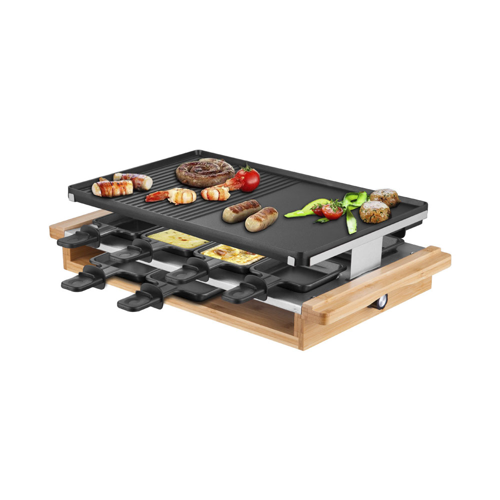Bild von Berger & Lanz Bamboo Raclette Grill für 8 Pers.