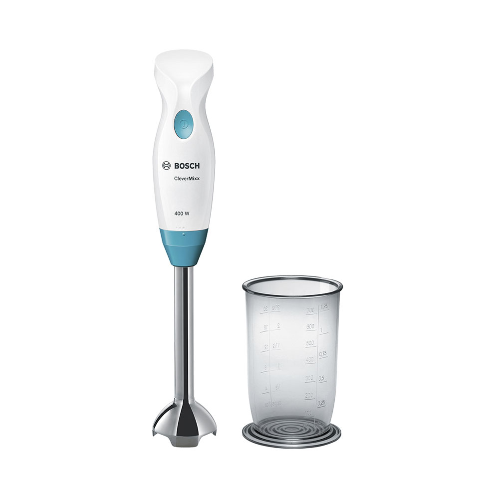 Bild von Bosch MSM2410DW Stabmixer Clevermixx 400W weiss/blau