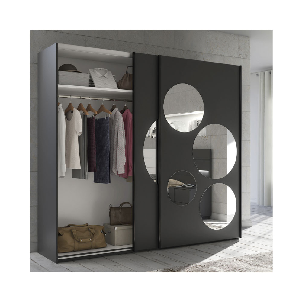 Bild von CONTINI Schwebetürenschrank SPOT 219 x 206 x 62.5cm