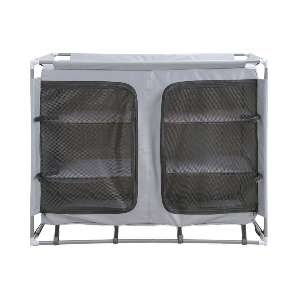 Bild von CONTINI Campingschrank 102x47x82cm anthrazit