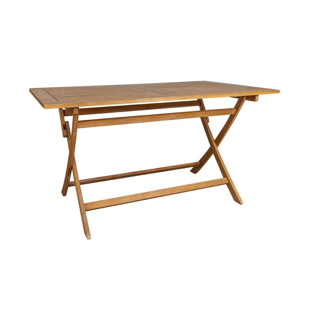 Bild von CONTINI Gartentisch klappbar 80x140x74cm Eucalyptus
