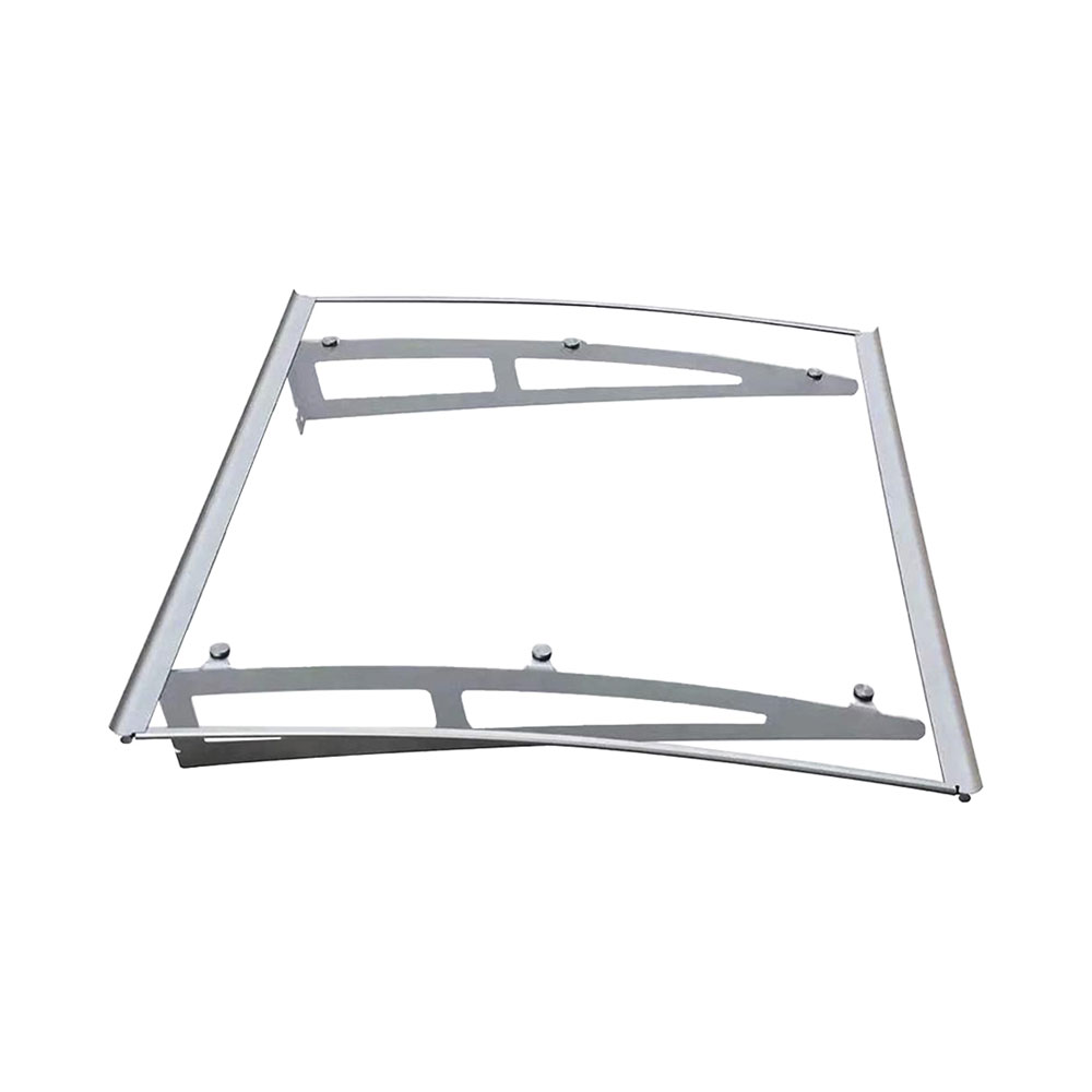 Bild von CONTINI Vordach 135x100 cm Polycarbonat transparent