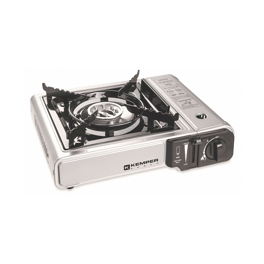 Bild von KEMPER Camping Gaskocher integrierter Piezozündung