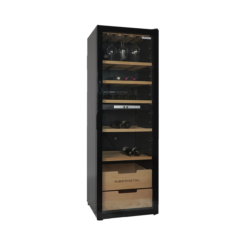 Bild von Kibernetik WKH448D Weinklimaschrank 2 Zonen 448 Liter