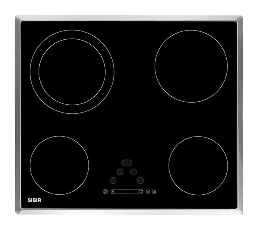 Bild von SIBIR 510857 GK 4311 TS Kochfeld Toptronic BlackDesign