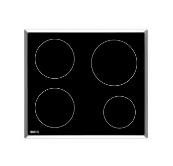 Bild von SIBIR 507235 GK 4210 Kochfeld Black Design