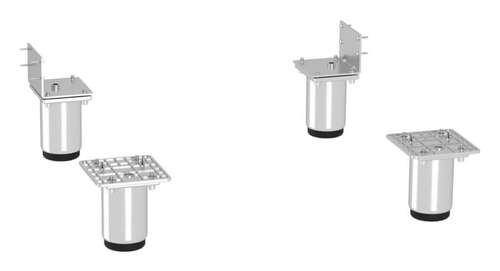 Bild von LIEBHERR 9086924 Nachrüstsatz Stellfüsse, 15-18cm